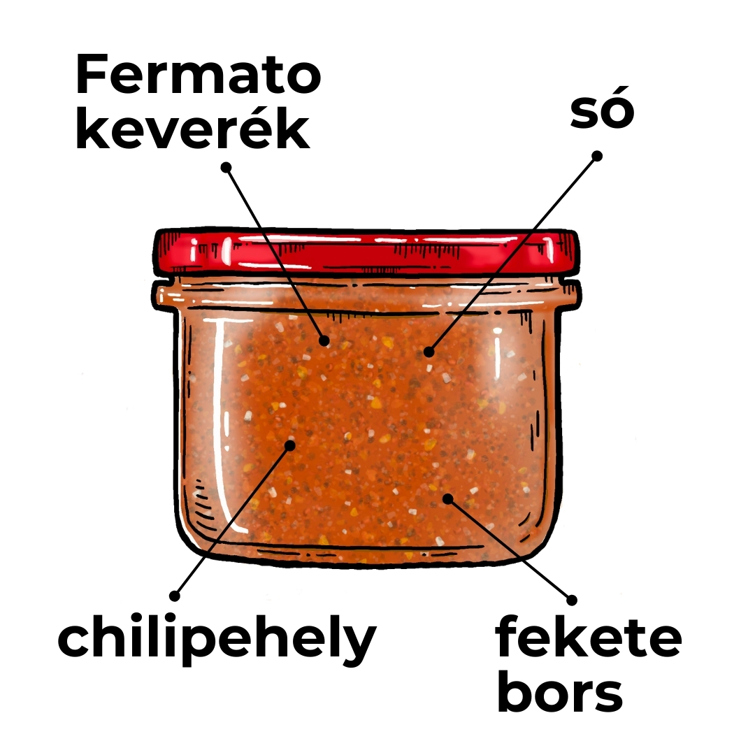 Csípős fűszersó -Spicy